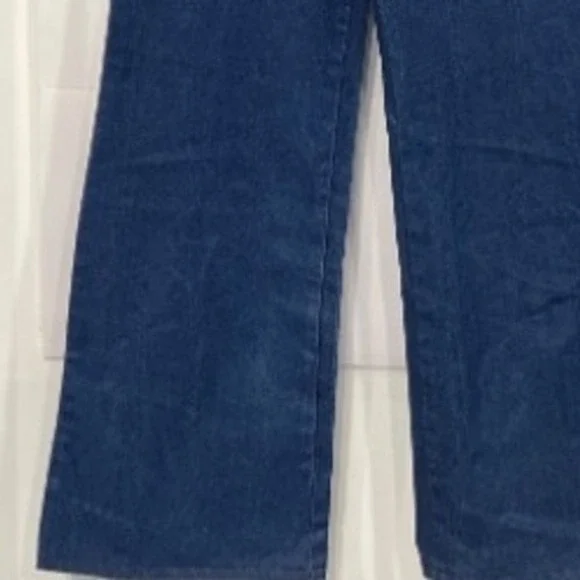 Rodebjer High Rise Wide Flare Leg Womens Sz 28 Blue Cotton Denim Zip Fly Luxury - Picture 7 of 7